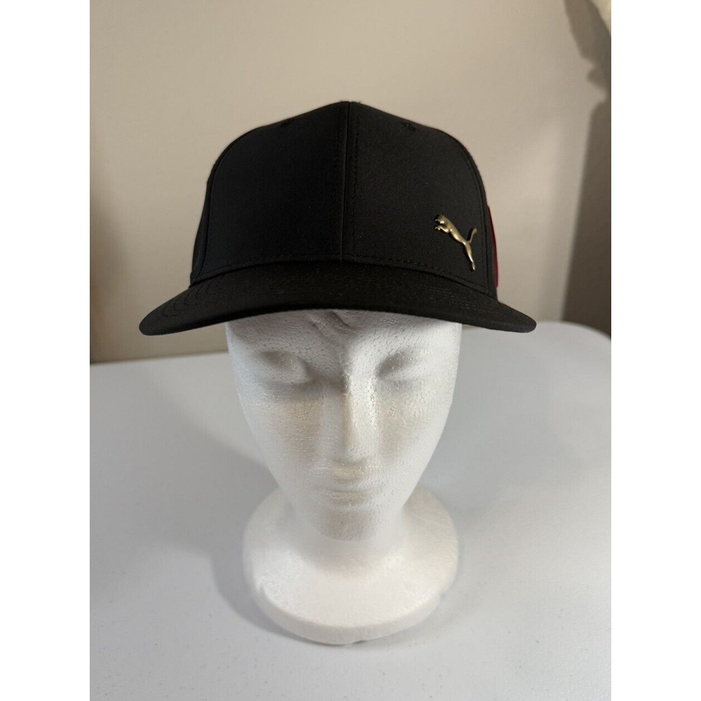 NWT Puma Stretch Fit S/M Adult Cap Black